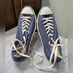 Converse All Star OX Navy Size 10.5 Sneaker